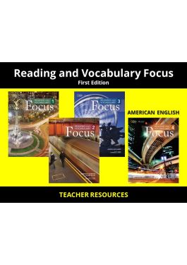 Reading and Vocabulary Focus Level 1 Teacher Resource