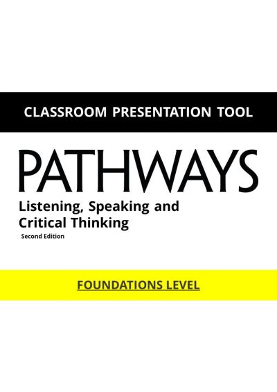 Pathways: Listening and Speaking Foundations Classroom Presentation ...